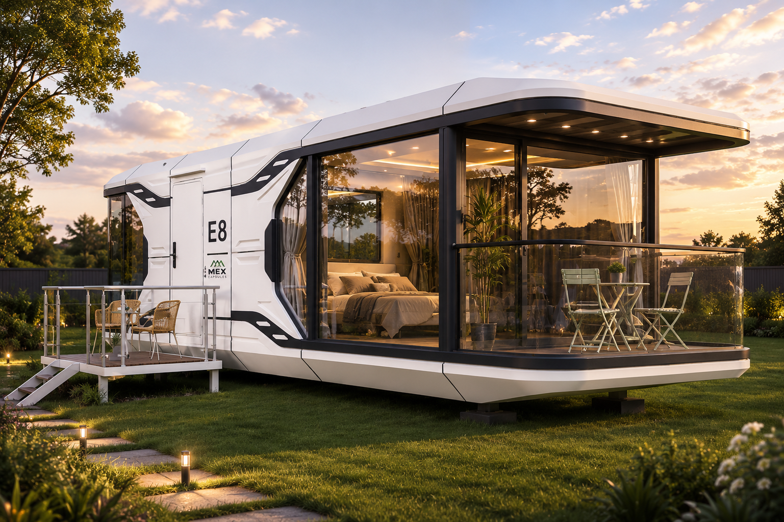 Capsule E8 Balcony